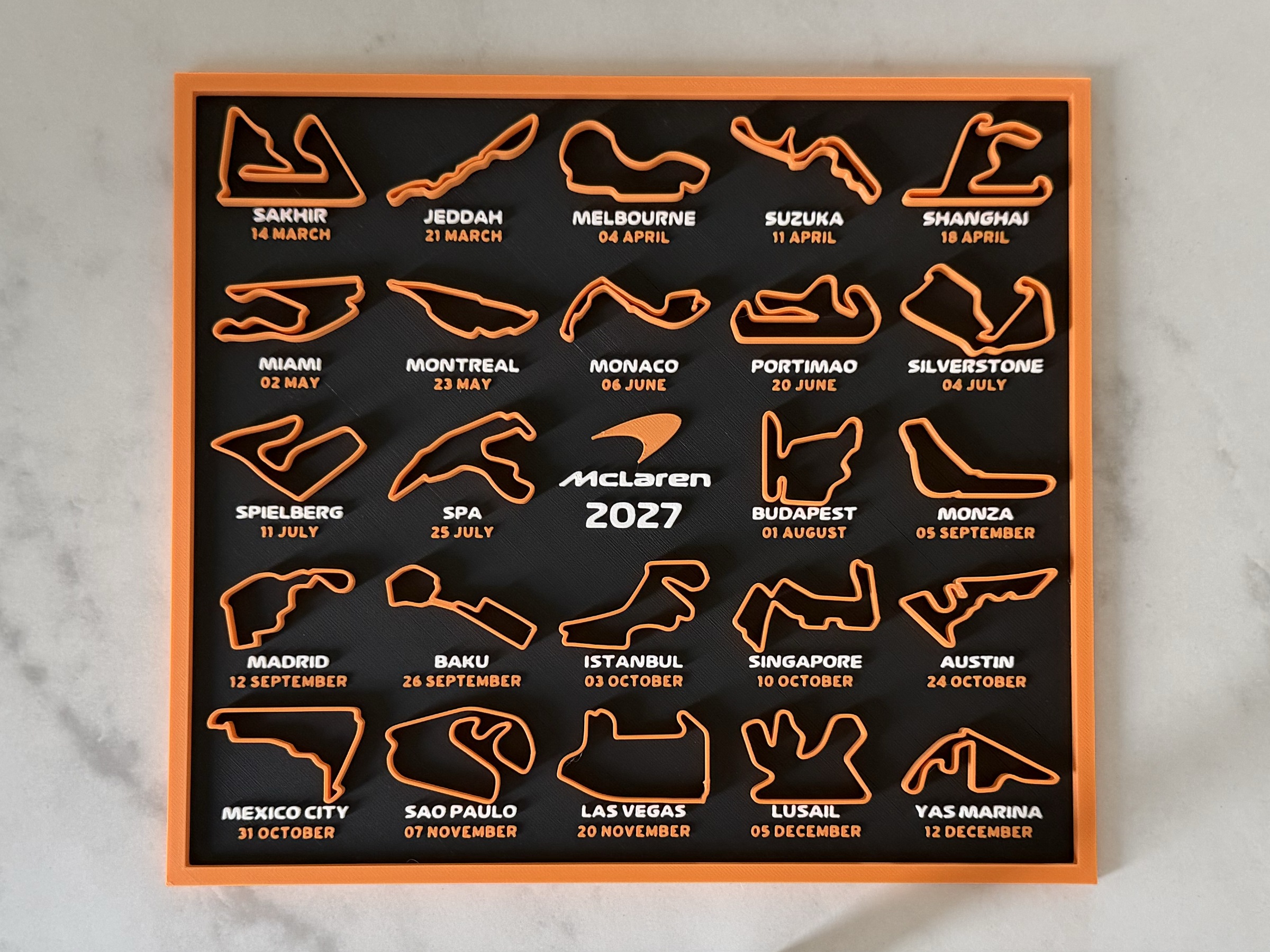F1 Calendar 2027 Team Edition | All 11 Teams - 1