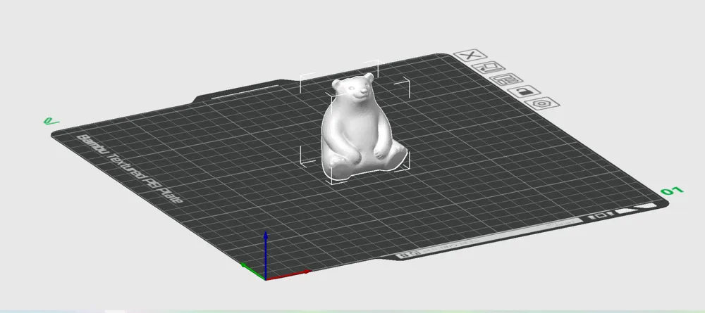 Christmas bear for print head - Free 3D Print Model - MakerWorld