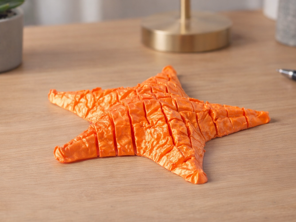 Flexi Starfish Toy – Articulated Fidget Desk Buddy