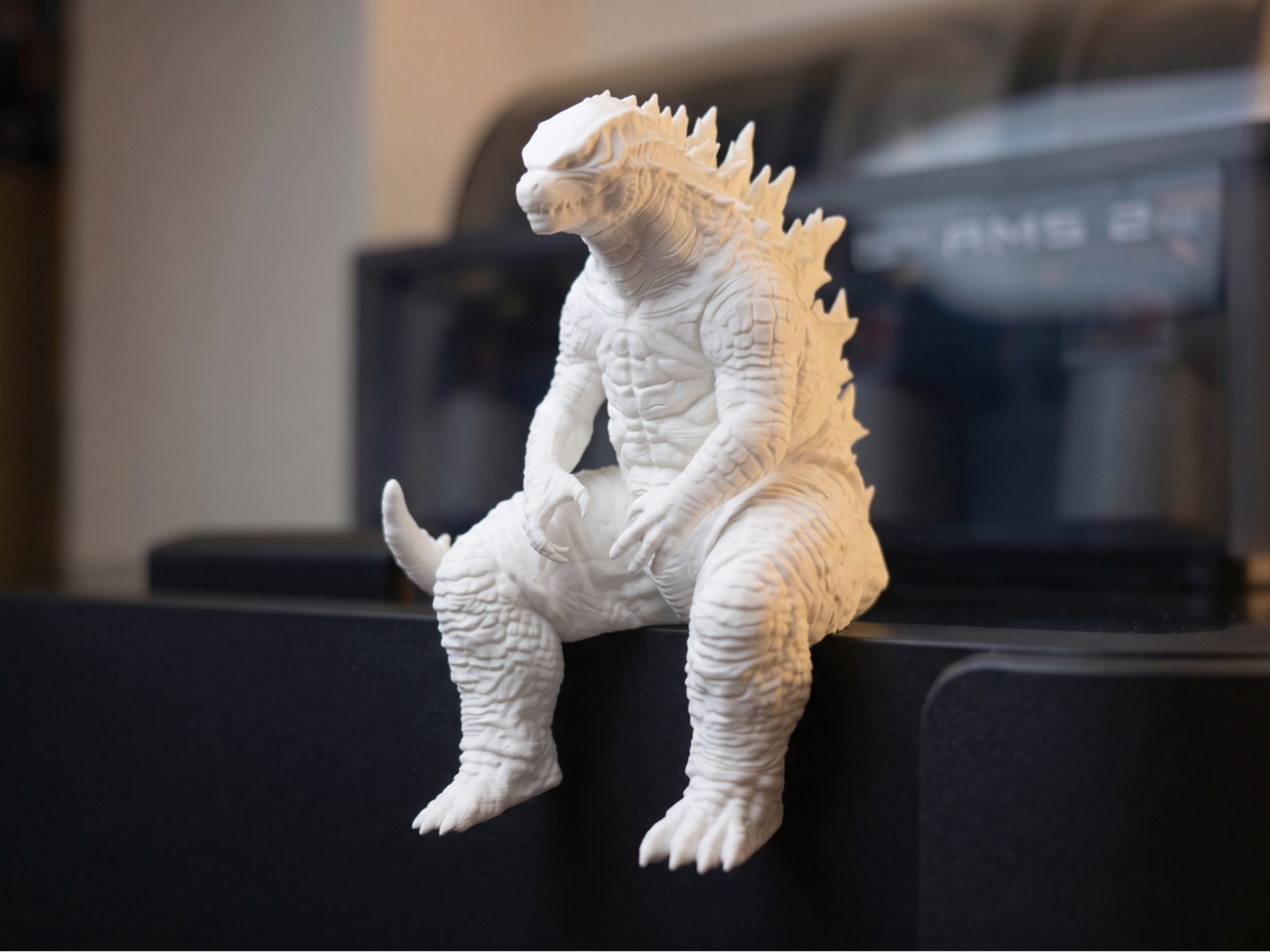 Chilling Godzilla - Shelf Sitter