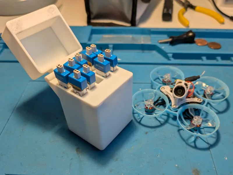 Betafpv 300mah battery storage case