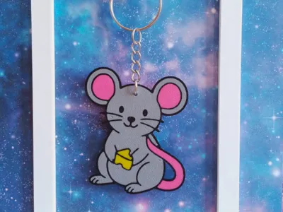 Mouse keychain
