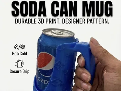 Designer LV Soda Can Mug