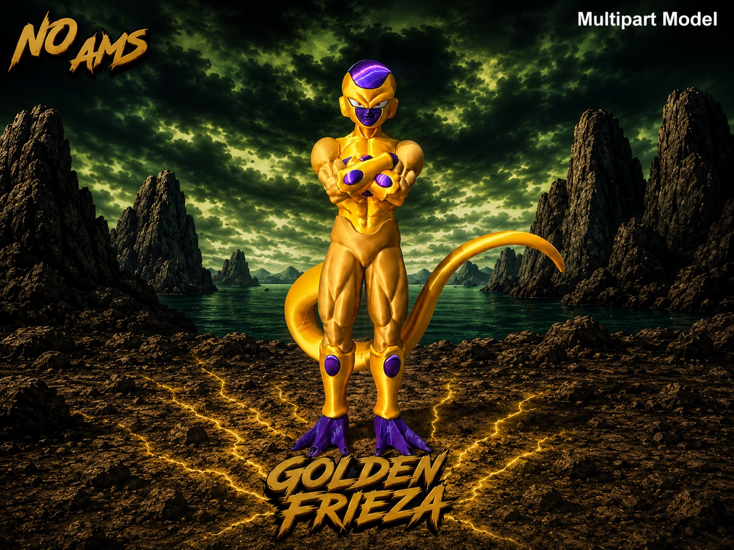Golden Frieza Multipart (NO AMS)