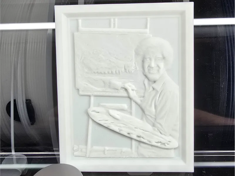Bob Ross Relief