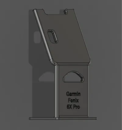 Simple stand for Garmin Fenix 6X Pro