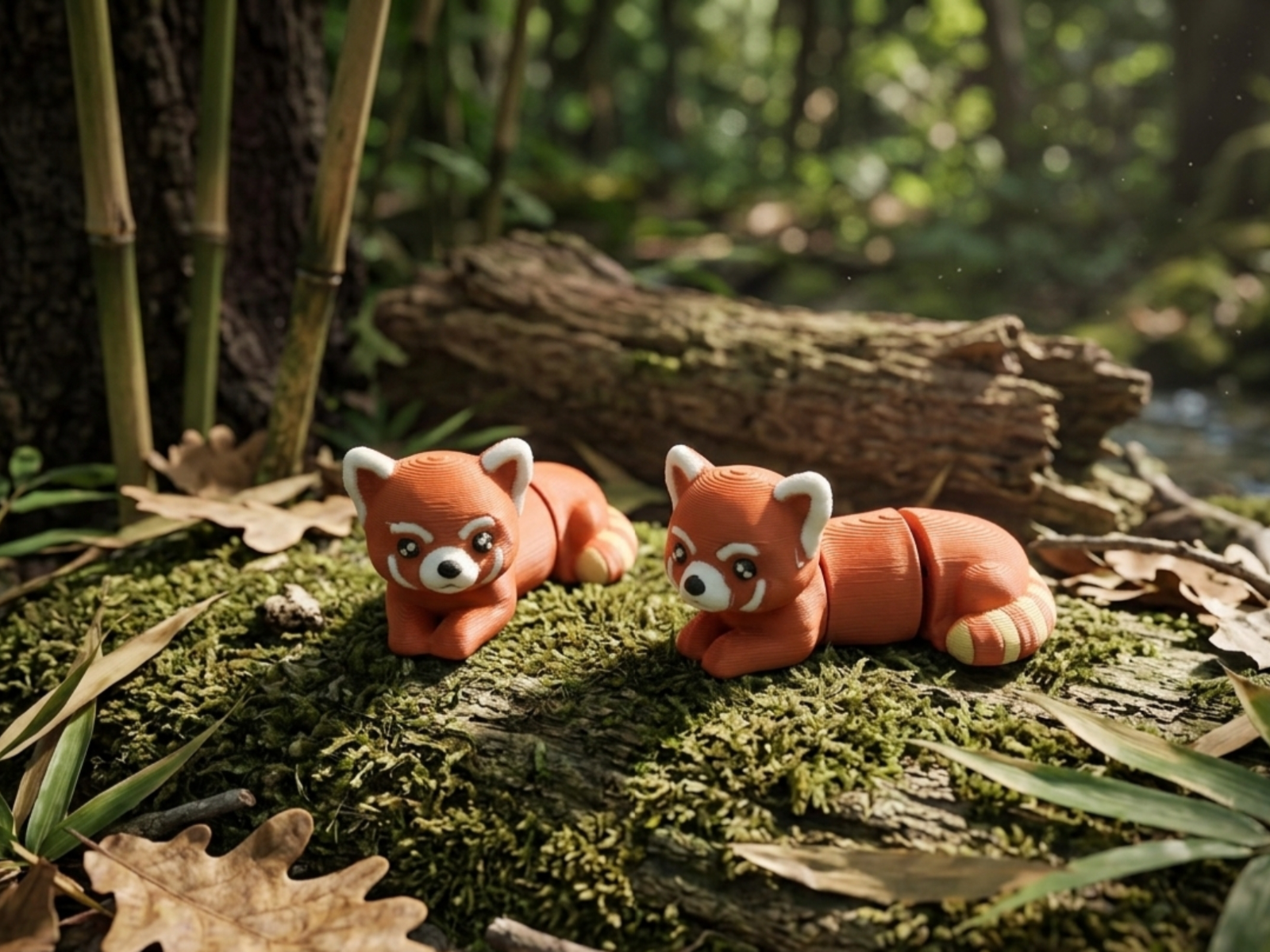 mini flexi red panda