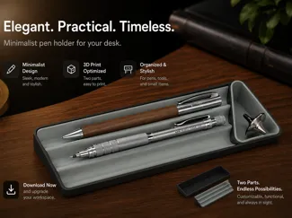ELEGANT pen holder