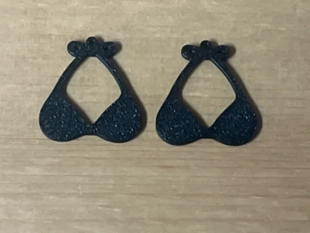 bikini top earrings