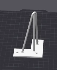 Pied épingle 150 mm pour meuble — photo 2