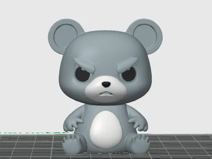 Angry looking Bear FUZZY