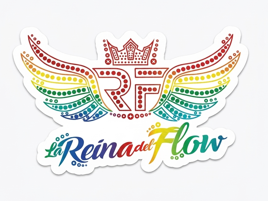 Llavero La reina del Flow LRDF