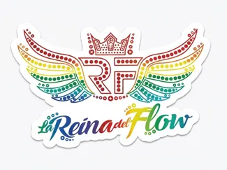 Llavero La reina del Flow LRDF