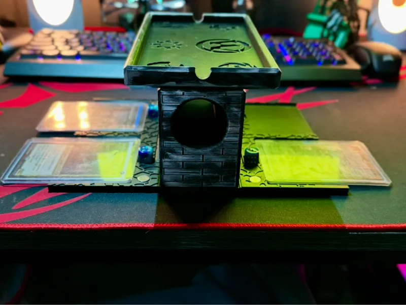 MTG Phone Holder, Dice Roller, Command Zone