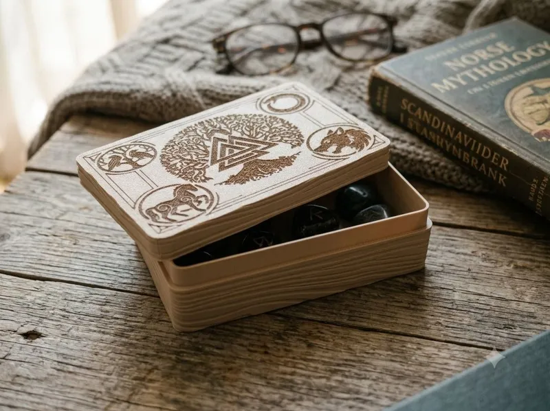 Yggdrasil & Norse Beasts Ritual Box (120x70mm)