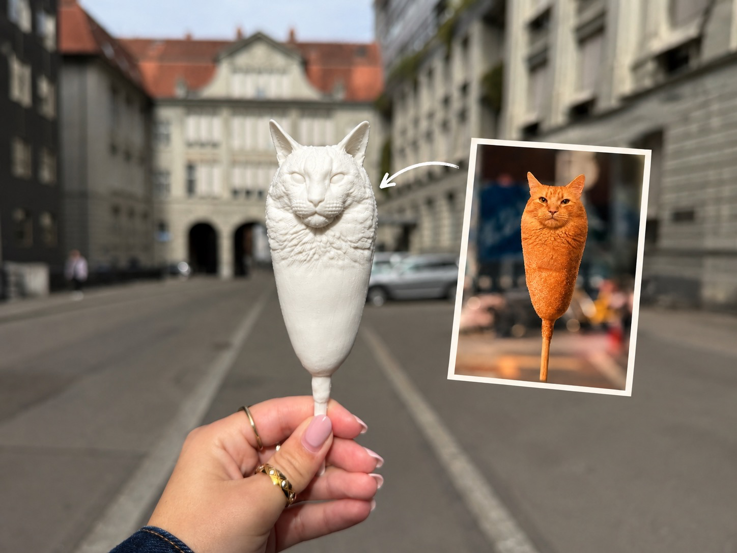 Corndogcat 3D model