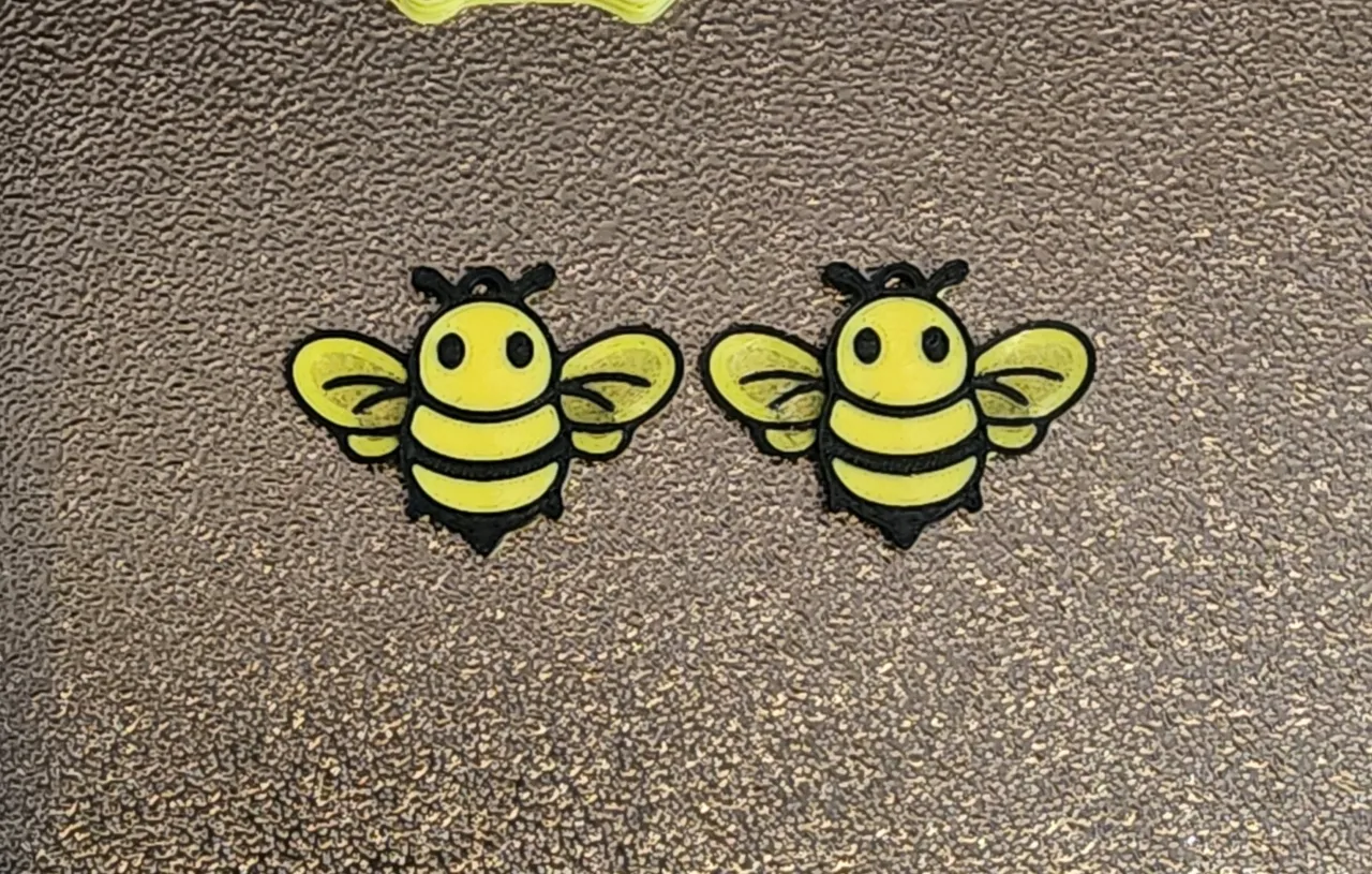 Bumble Bee Earrings Free Commercial Use view 2