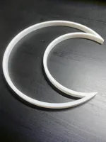Support croissant de lune pour macramé — photo 3