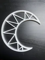 Support croissant de lune pour macramé — photo 5