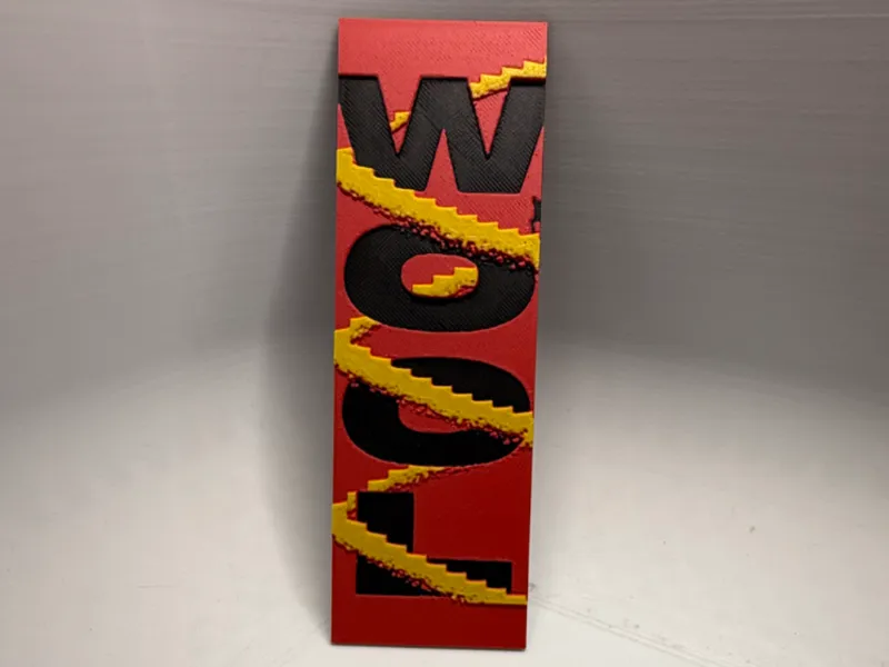 Hueforge - Wool Bookmark
