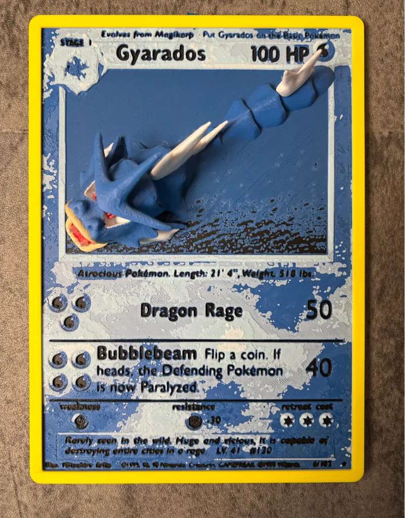 Gyarados Card 
