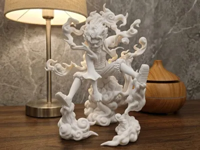 3Dプリント ルフィ ギア5 ニカ (ワンピース) - 無料3Dモデル -MakerWorld