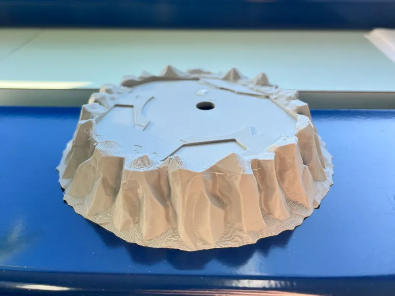 Rock base for bulbasaur (with water reservoir)
