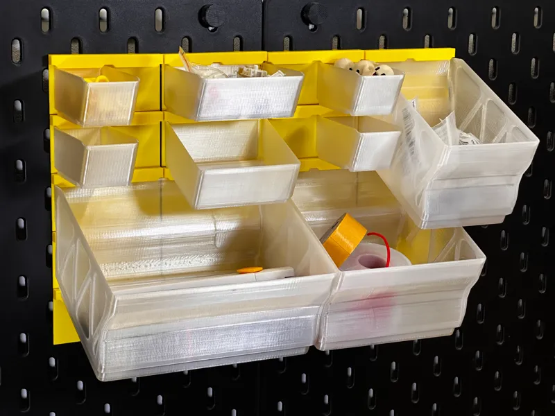 Modular SKADIS Bins