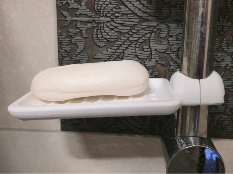 Shower Pole Soap Holder