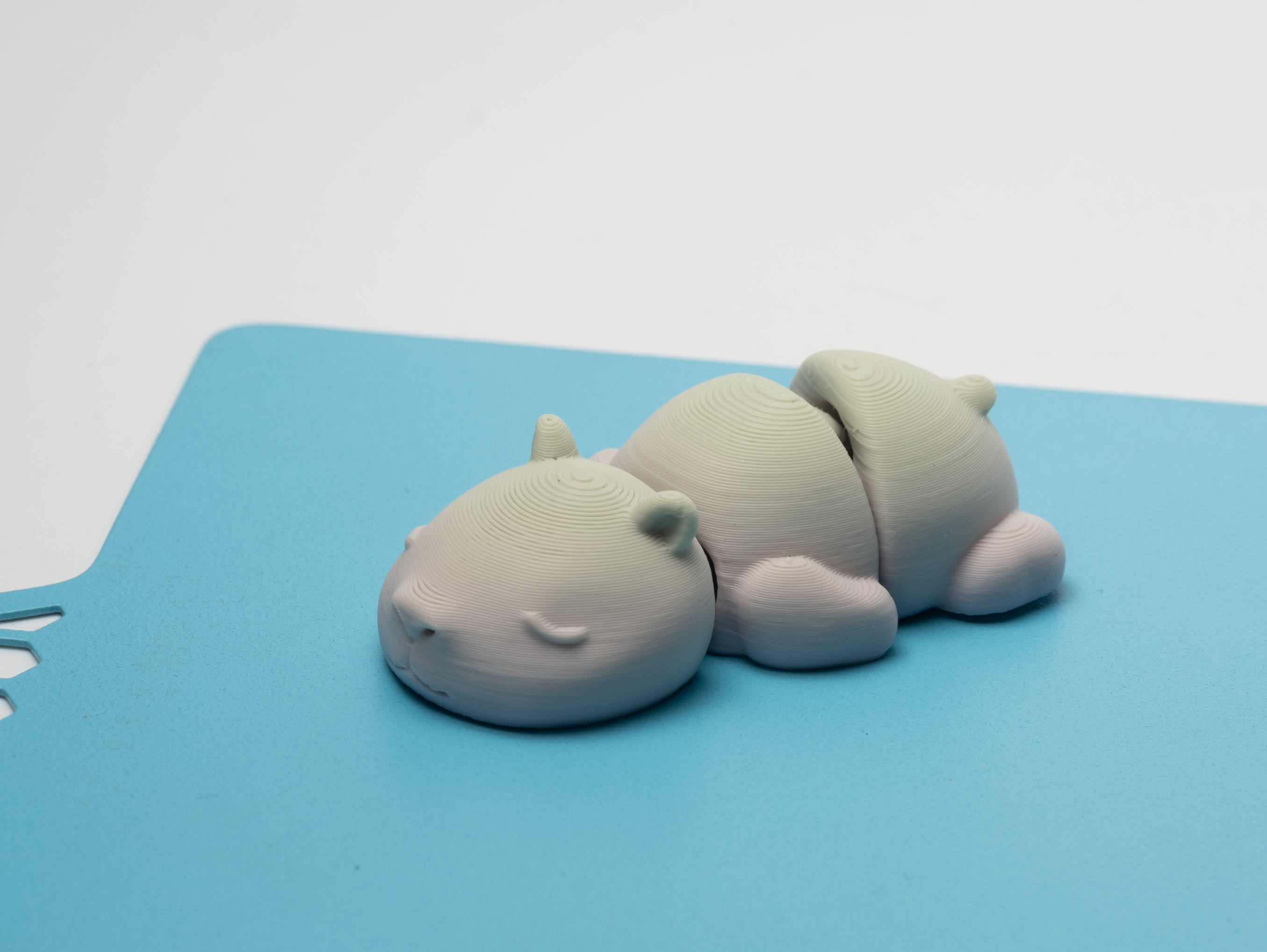 Miniatura 1 do modelo 3D Mini Capybara Articulated