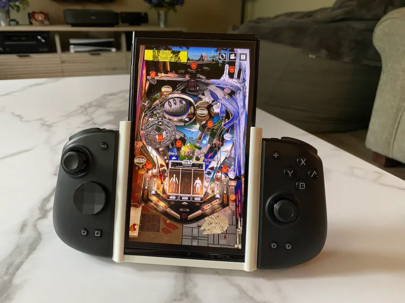 Nintendo Switch OLED Vertical Grip w/Kickstand Mnt