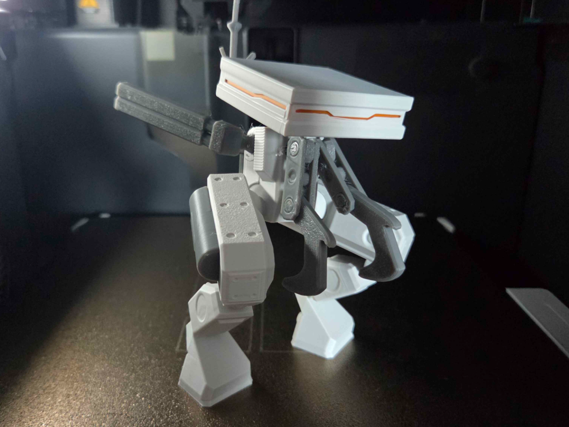 CM-001 - Artikulierbarer Mech Model Kit 3D model