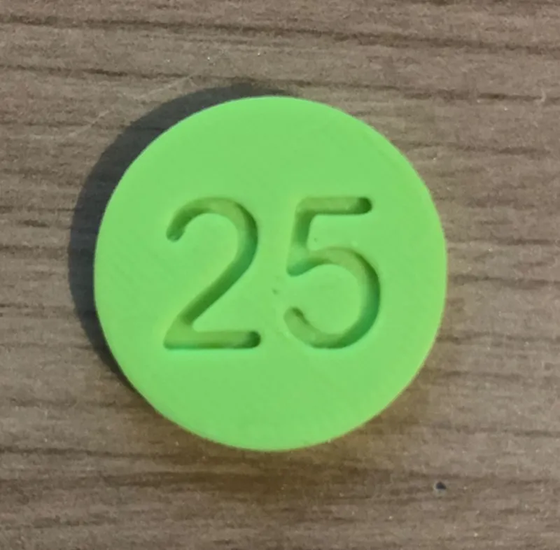 1€ Münze 20/25 