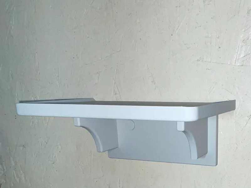 CleanLine Wall Shelf 190x127 mm Top,4 mm Lip