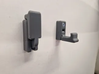Foldabe Wall Hook - Conical Hinge Design Snap Lock