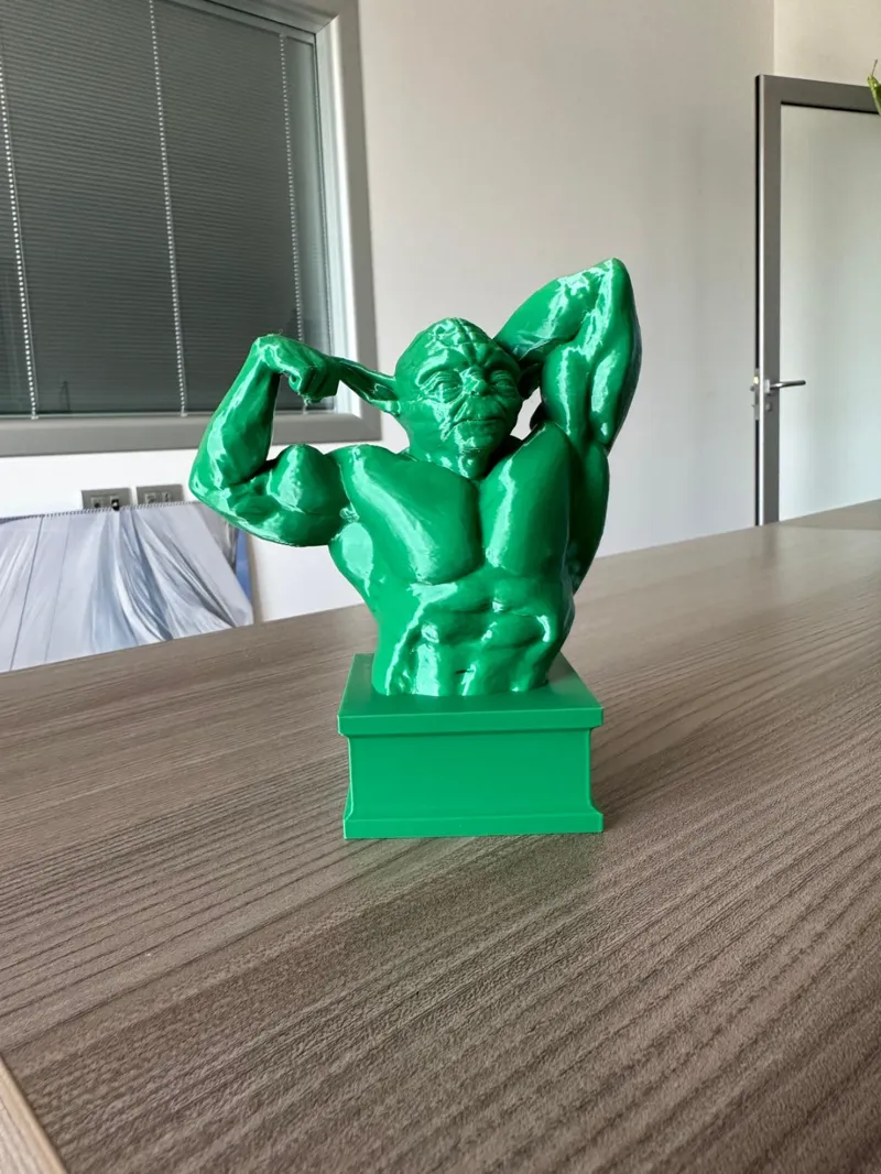 Yoda - Arnold Schwarzenegger fusion