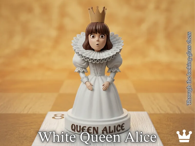 White Queen Alice | "Through the Looking-Glass"