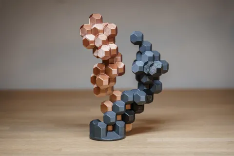 HedronStack (3D balance/stacking game) view 3