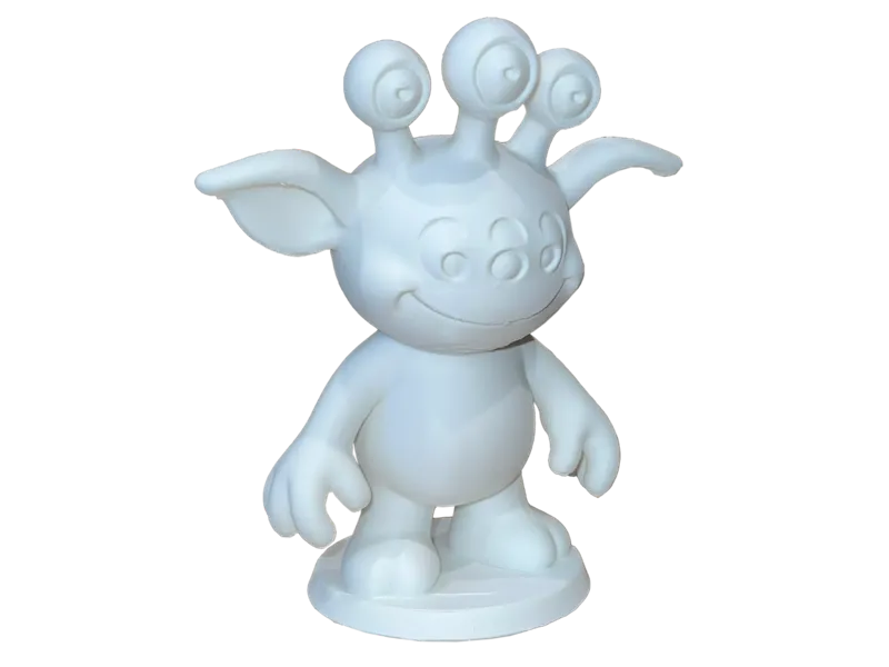 Cartoony Alien figurine / model
