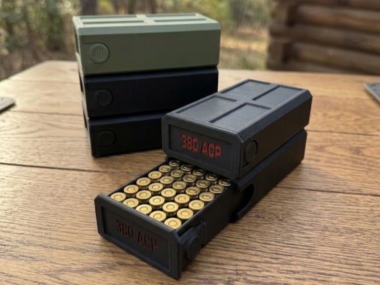 Stackable Ammo Box -380 ACP