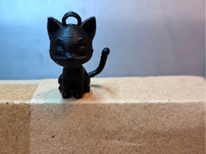 Gatto nero circa 2 cm