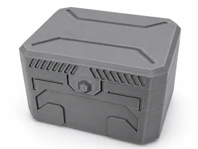 Storage Box with Lid – 3D Printed Organizer