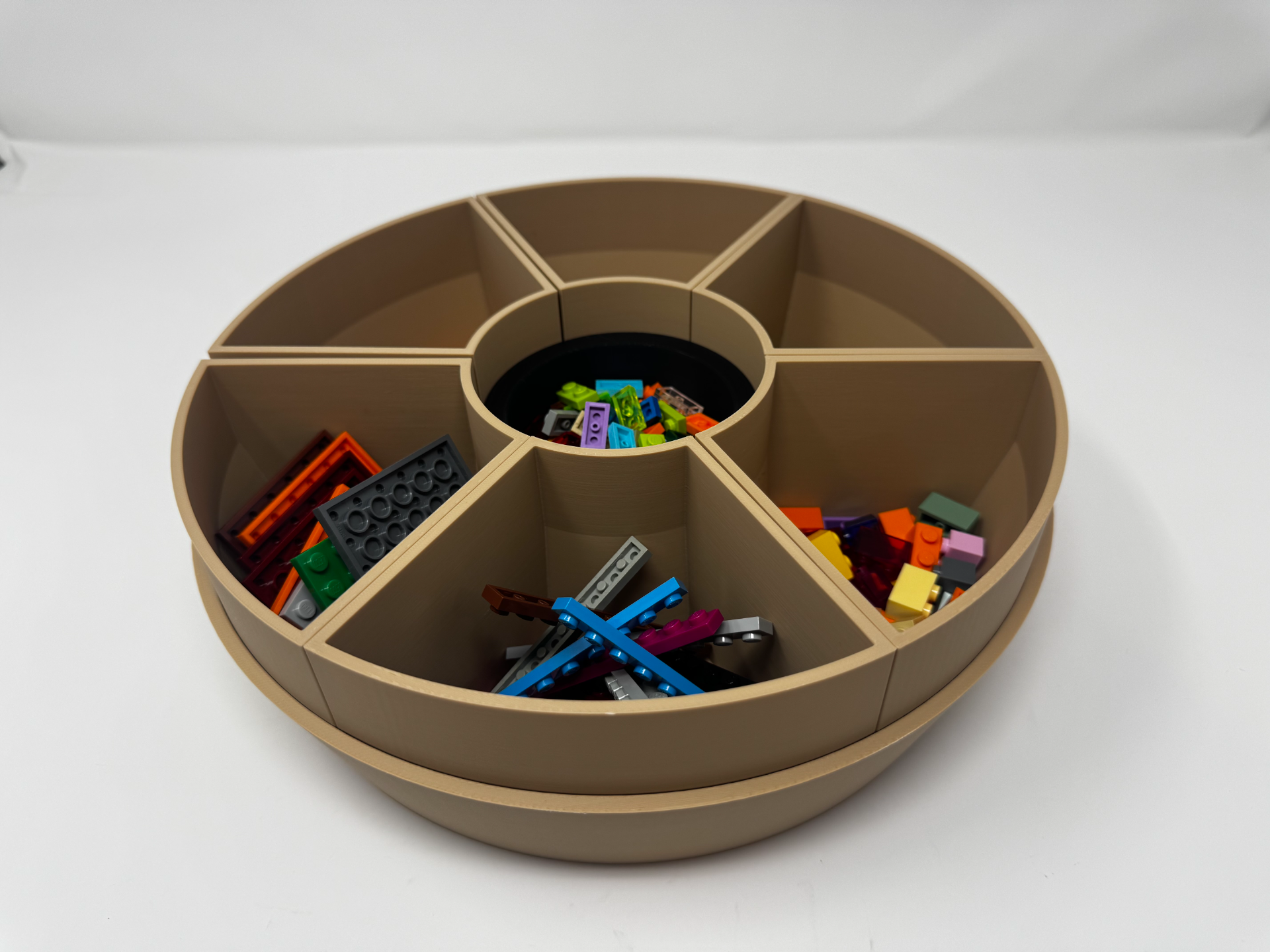 Sorting Tray With Removable Bins