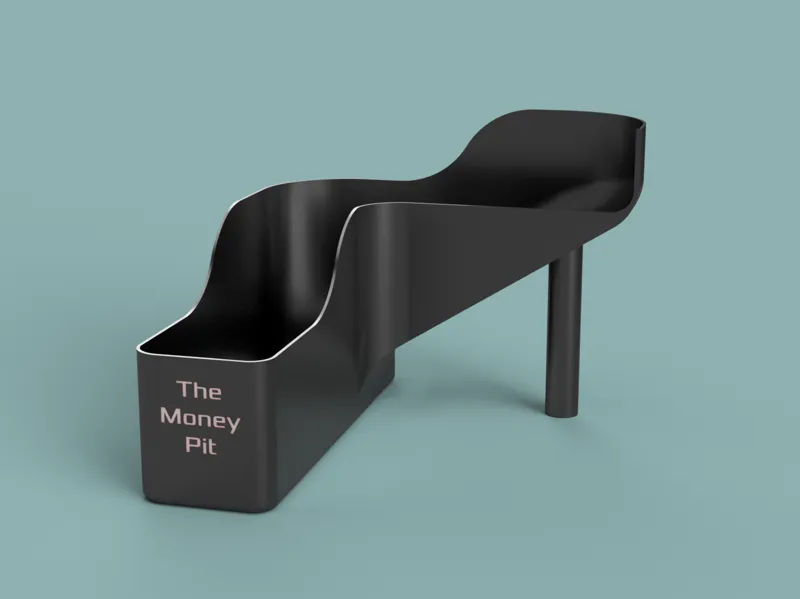 The Money Pit Poop Bin for X1C P1S P2S and X2D