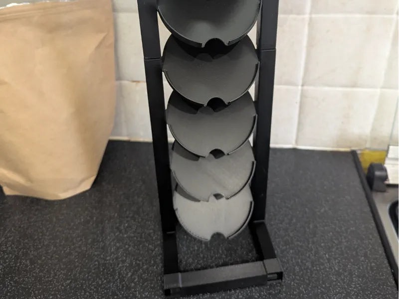 Spice rub tin storage and display