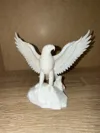 Majestic Eagle Statue –Detailed 3D Printed Decor normal size