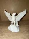 Majestic Eagle Statue – Detailed 3D Printed Decor mini size