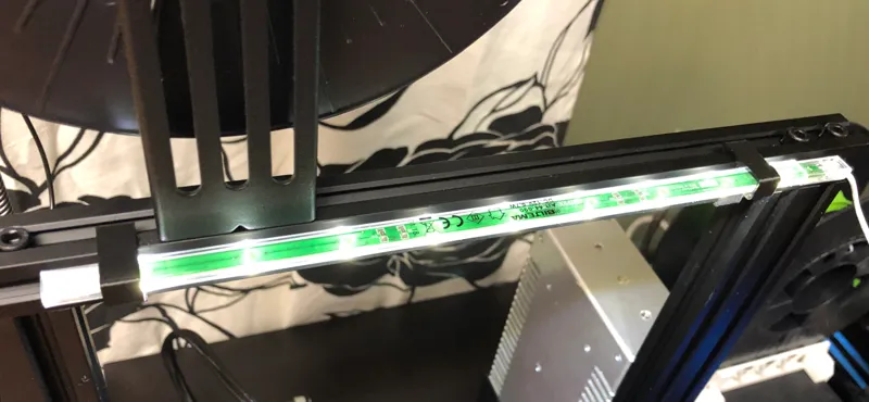 2020 mount for Biltema Led strip
