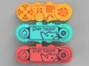 Default multicolor logo version with 0.4mm thickness 0.2mm layer, 2 walls, 5% infill