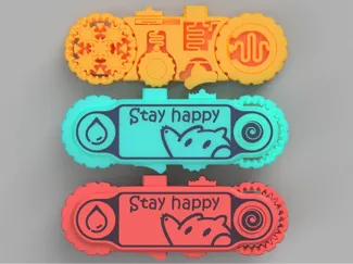 ฅ՞•ﻌ•՞ฅcat wishes you joyฅ՞•ﻌ•՞ฅ6 in 1 Fidget toy